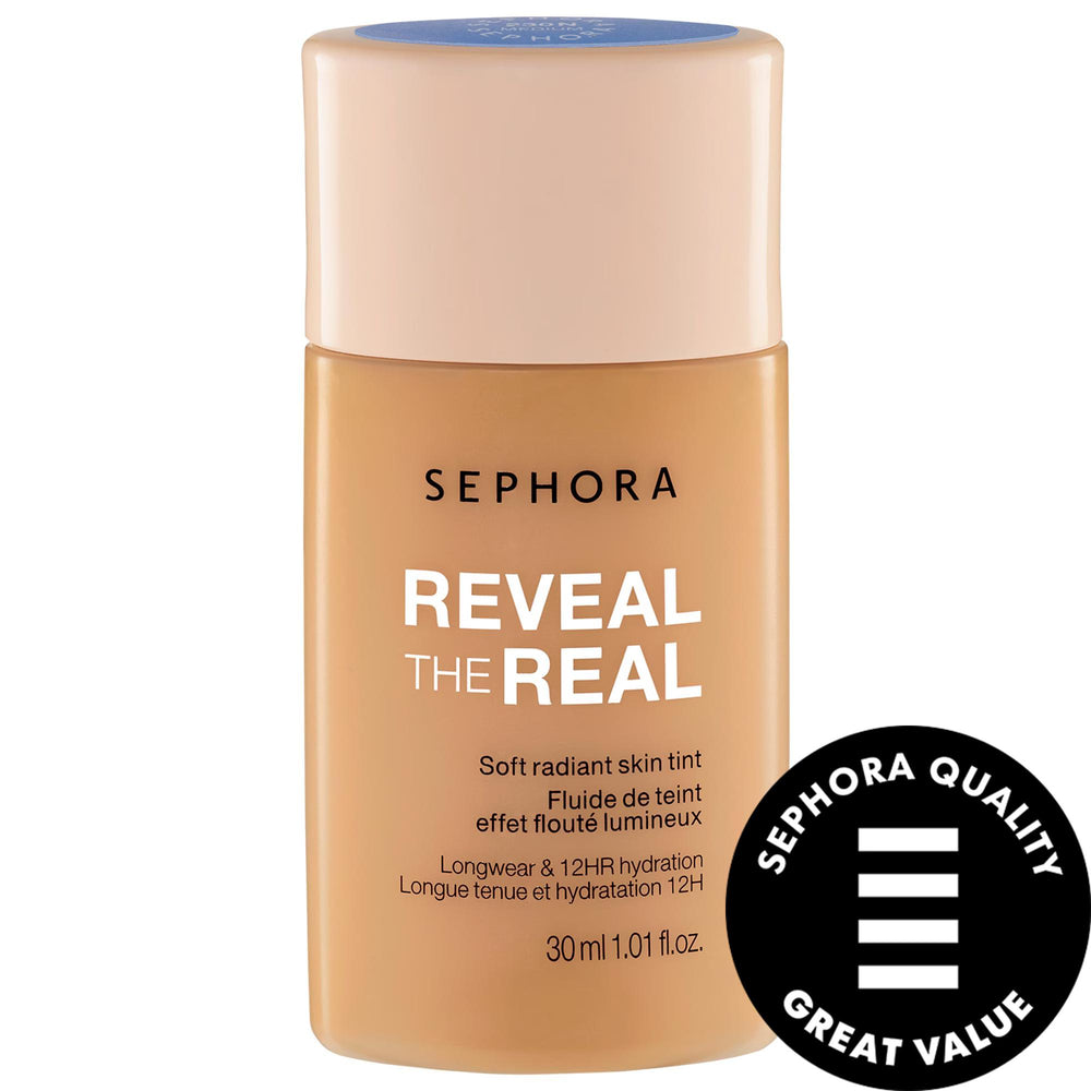 Reveal The Real 12HR Soft Radiant Skin Tint - Natural, Long-lasting Coverage | Vegan, Cruelty-Free Makeup Reveal The Real 12HR Skin Tint - Natural & Long-Lasting Skin Tint, Natural Makeup, Clean Beauty, Long-lasting Coverage, Vegan Cosmetics, Gluten-free Makeup, Cruelty-free Beauty Products, Lightweight Foundation, Buildable Coverage, Effortless Makeup, Radiant Finish, Serum-Like Texture, Comfortable Wear, Customizable Coverage, Sensitive Skin Friendly, Eco-Friendly Packaging, Makeup for Normal Skin, Makeup
