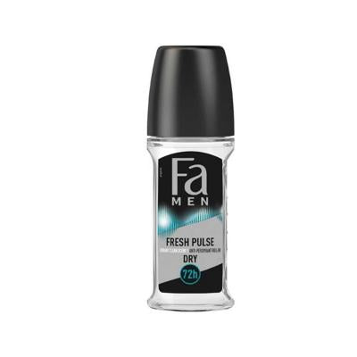 Fa Men Fresh Pulse Roll-on Deodorant for Men - 72-Hour Protection, Refreshing Scent, Easy Application | Men's - Face Serum