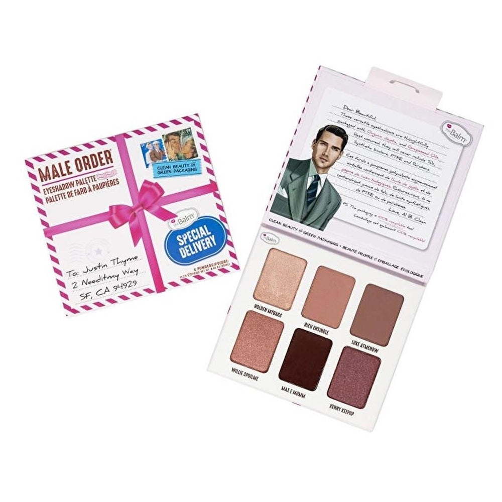 theBalm Male Order Eyeshadow Palette Special Delivery 12g