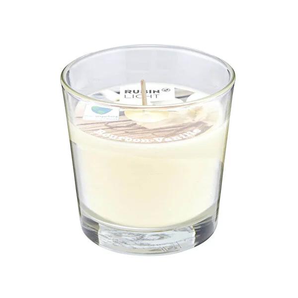 Rubin Licht Bourbon Vanilla Scented Candle | Long Burning Glass Jar Candle for Home Fragrance &amp; Aromatherapy - 25 Hour Burn Rubin Licht Bourbon Vanilla Candle: Long Burning Scented Candle scented candle, glass jar candle, bourbon vanilla candle, fragrance candle, decorative candle, long burning candle, aromatherapy candle, home fragrance, candle gift, vanilla scented candle, candle, home decor, relaxation, stress relief, bourbon scent, vanilla scent, glass jar, 25 hour burn, home atmosphere, room fragrance,