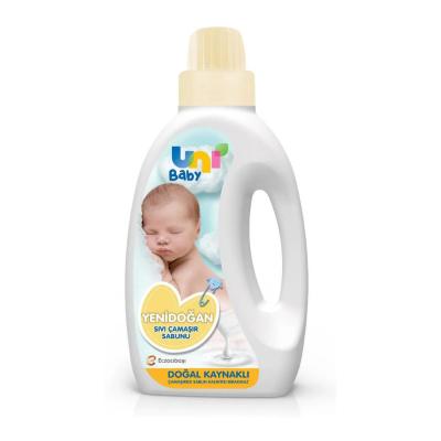 Uni Baby Newborn Laundry Soap: Hypoallergenic, Fragrance-Free Detergent for Sensitive Baby Skin - Gentle Stain Remover, Non-Residue Formula, 50.72 fl oz Uni Baby: Hypoallergenic Laundry Soap for Sensitive Baby Skin baby laundry detergent, newborn laundry soap, hypoallergenic laundry detergent, sensitive skin laundry detergent, stain remover baby clothes, fragrance free laundry detergent, paraben free laundry detergent, baby clothing cleaner, gentle laundry soap, non residue laundry detergent, baby detergent