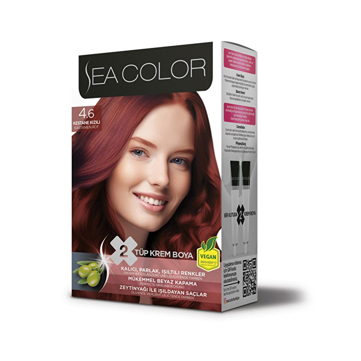 Sea Color Set Hair Dye - Long-Lasting Color with Olive Oil, 100% White Hair Coverage Sea Color Set Hair Dye - Long-Lasting with Olive Oil hair dye, long-lasting hair color, olive oil hair dye, white hair coverage, permanent hair coloring, hair care, hair coloring products, cosmetic products