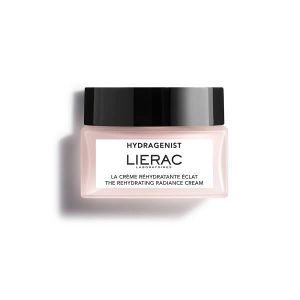 Lierac Hydragenist Moisturizing Cream for Dry Skin - 50ml, Natural Ingredients, Radiant & Hydrated Skin - Face Cream