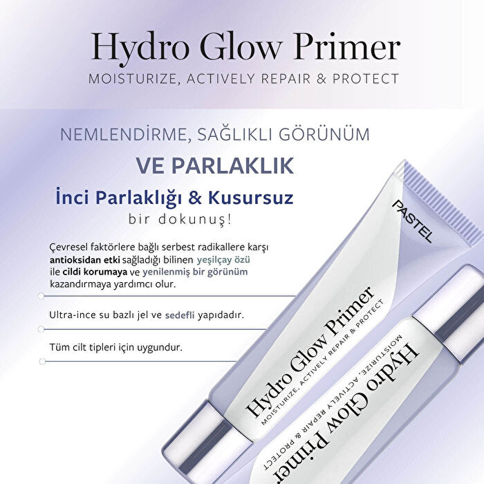 Pastel Hydro Glow Primer - Hydrating Illuminating Makeup Base | 30ml - view 6