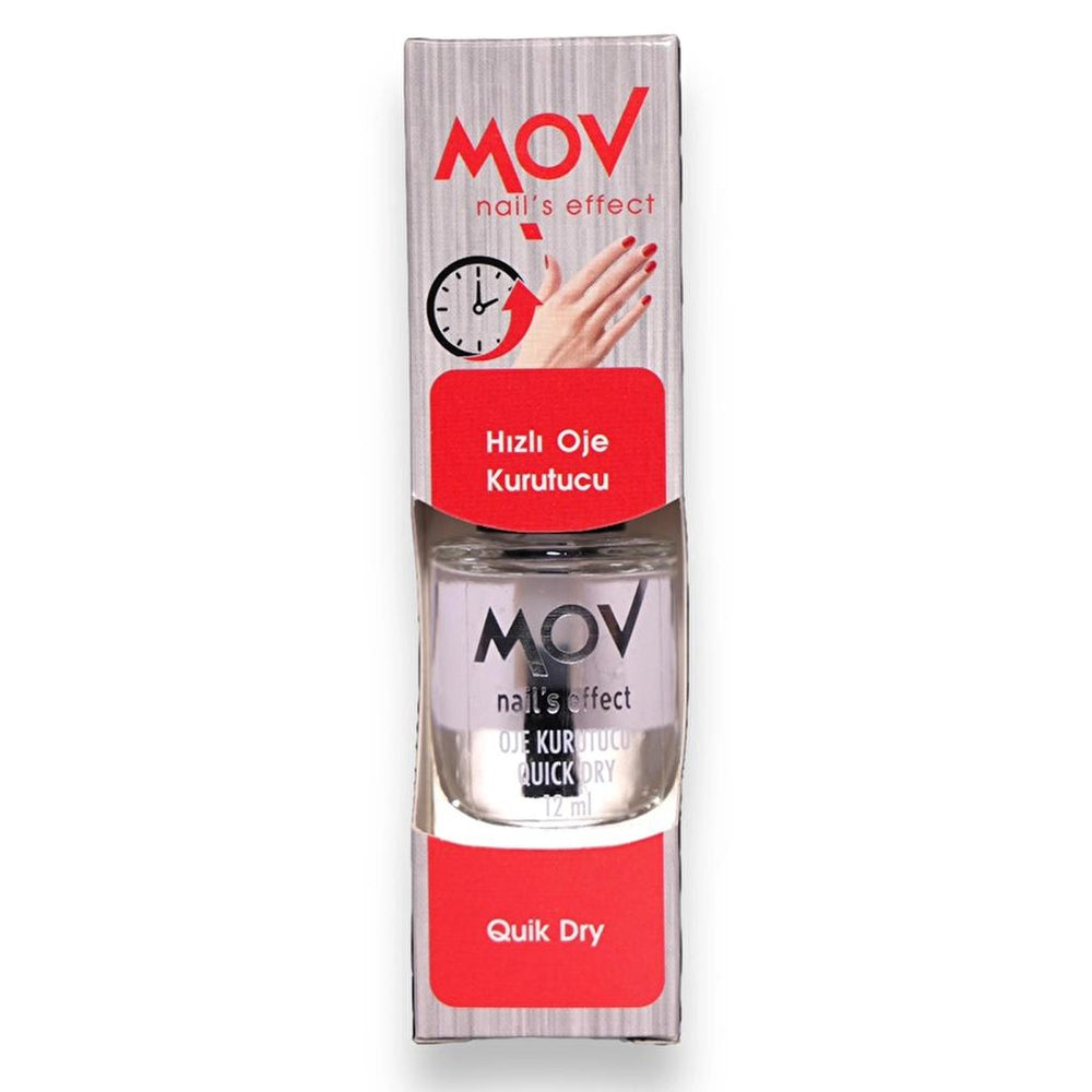 Mov Quick Dry Nail Polish Spray for Smudge-Free Shine