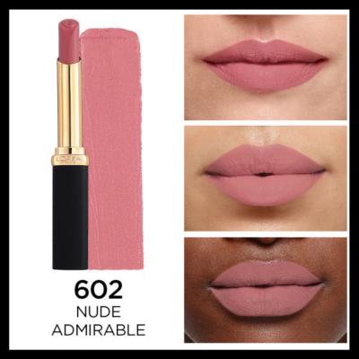 Loreal Paris Color Riche Intense Volume Matte Lipstick - 602 Nude Admirable, Hyaluronic Acid, Matte Finish Loreal Paris Color Riche Matte Lipstick - 602 Nude Admirable Loreal Paris Color Riche, Matte Lipstick, Hyaluronic Acid Lipstick, Nude Lipstick Shade, 602 Nude Admirable, Lip Color, Moisturizing Lipstick, Cosmetic, Makeup, Beauty Products, Everyday Makeup, Lip Care