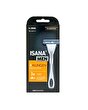 Isana Men 3 Blade Shaver System - Includes 2 Replacements | Quality Shaving