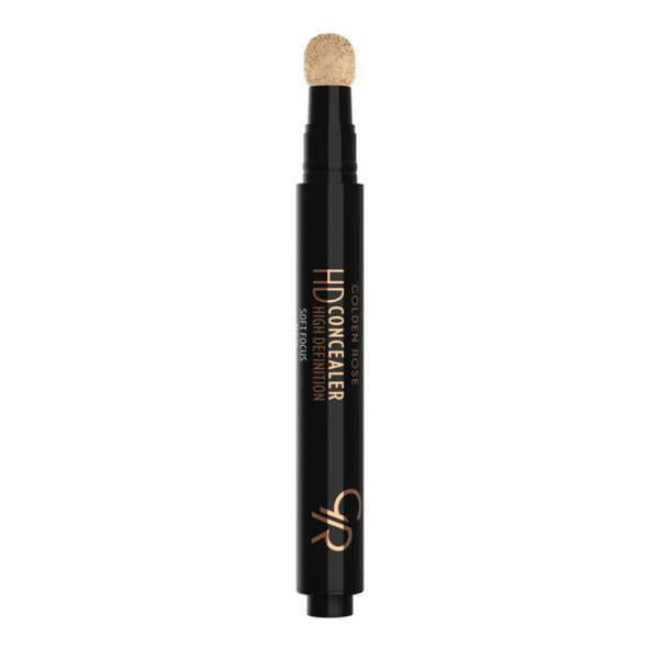 Golden Rose HD Concealer: SPF 15, Soft Focus & Light Diffusing for Flawless, Bright, Radiant Skin - 3ml Golden Rose HD Concealer: SPF 15, Flawless Radiant Skin HD Concealer, SPF 15 Concealer, Soft Focus Concealer, Golden Rose Concealer, Brightening Concealer, Light Diffusing Concealer, Concealer with Sun Protection, Flawless Finish Concealer, concealer, makeup, cosmetics, sun protection, flawless skin, radiant skin, smooth skin, airbrushed finish, light diffusing, special occasions, photography, UV protecti
