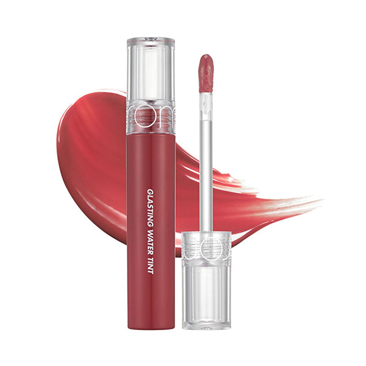 rom&amp;nd Glasting Water Tint: Rose Stream - Hydrating, Non-Sticky &amp; Glossy Lip Gloss for Vibrant Color &amp; Plump Lips rom&amp;nd Rose Stream Lip Gloss: Hydrating &amp; Glossy - Shop Now! lip gloss, tinted lip gloss, hydrating lip gloss, non-sticky lip gloss, glossy lip tint, rom&amp;nd lip gloss, rose lip tint, glassy lip gloss, lip color, lip shine, lip plumper, lip hydration, non-sticky formula, lightweight texture, vibrant lips, glossy lips, korean beauty, k-beauty, rose stream, lip tint, lip makeup, women&#39;s makeup, bea