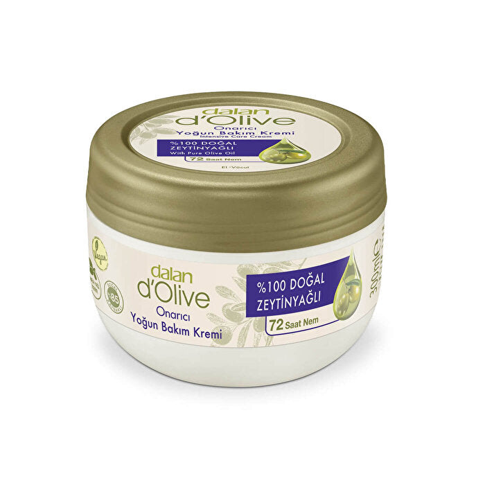 Dalan D'Olive Intensive Care Cream 300ml - Deep Moisturizing Formula - Face Cream
