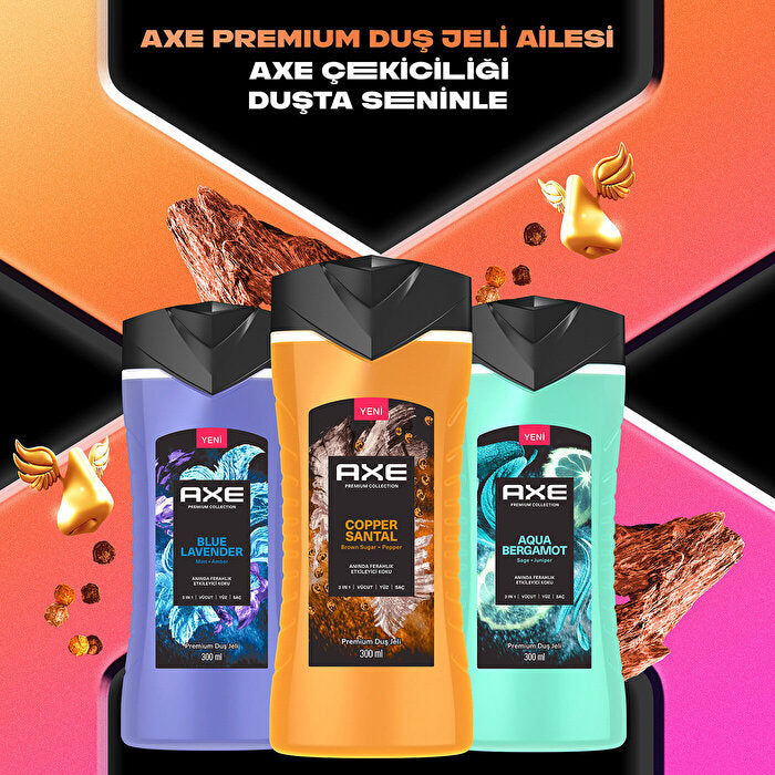 Axe Premium Collection Copper Santal Shower Gel - 10oz | 3-in-1 Formula - view 9