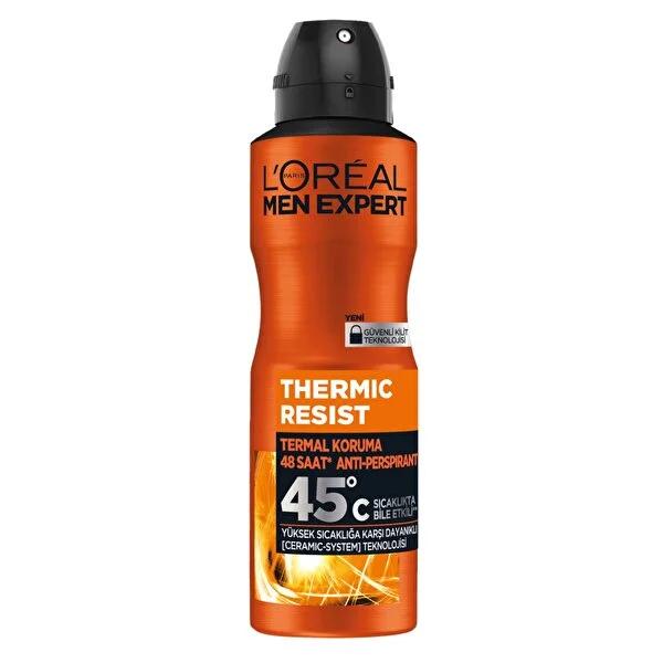 L'oréal Paris Men Expert Thermic Resist Anti-Perspirant Deodorant Spray - 48 Hour Protection, Dermatologically Tested, Anti-Wetness Formula for Men L'oréal Paris Men's Thermic Resist Deodorant Spray - 48hr Protection men's deodorant spray, anti-perspirant for men, long-lasting deodorant, thermic resist technology, dermatologically tested deodorant, men's grooming, personal care, anti-perspirant spray, sweat protection, body odor control, active lifestyle, men's health, hygiene products