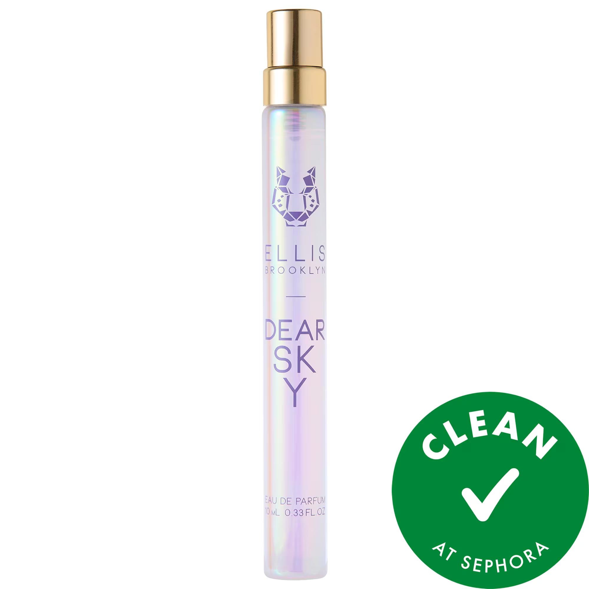 DEAR SKY Eau de Parfum by Ellis Brooklyn - Fresh Florals Perfume for Women DEAR SKY Eau de Parfum - Fresh Florals Perfume Eau de Parfum, Fresh Florals fragrance, Clean fragrance, Women's perfume, Modern fruity floral scent, Perfume for women, Floral scents, Fruity fragrances, Unique perfume, Iridescent bottle, Allure Best of Beauty award winner, Ellis Brooklyn, Women's fragrances, Fresh scents