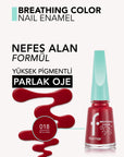 Flormar Breathing Color High Pigment Breathable Nail Polish