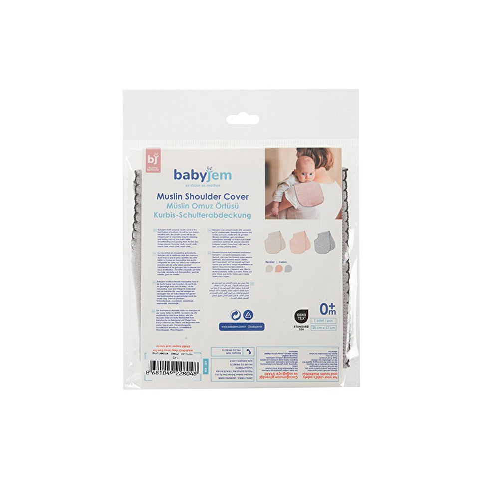 Babyjem Multi-purpose Muslin Baby Blanket - Soft, Versatile, and Gentle for Newborn Care - Ekru - view 5
