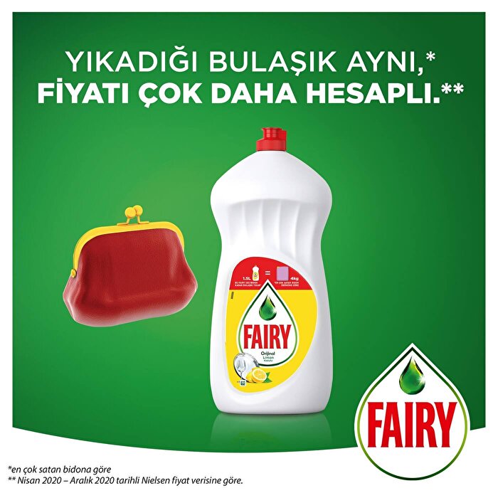 Fairy Dishwashing Liquid - Lemon Scent | 18 Fl Oz - view 5