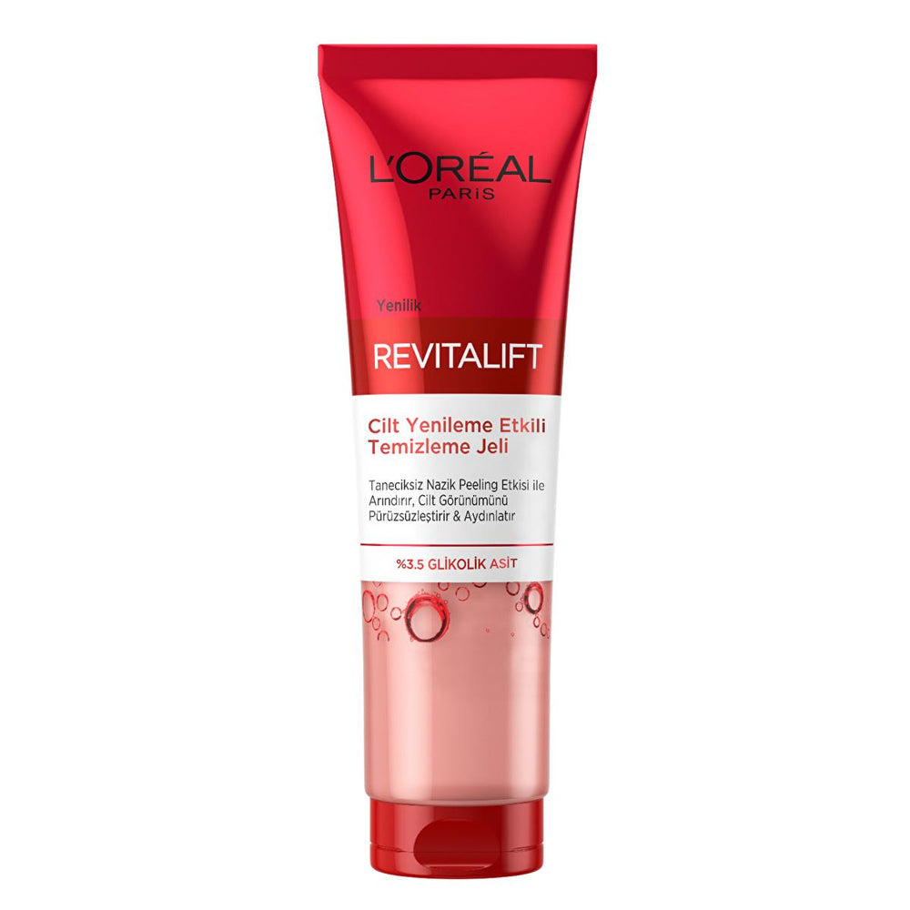 Loreal Paris Revitalift Cilt Yenileme Etkili Temizleme Jeli - Anti-Aging Glycolic Acid Facial Cleansing Gel for - view 6