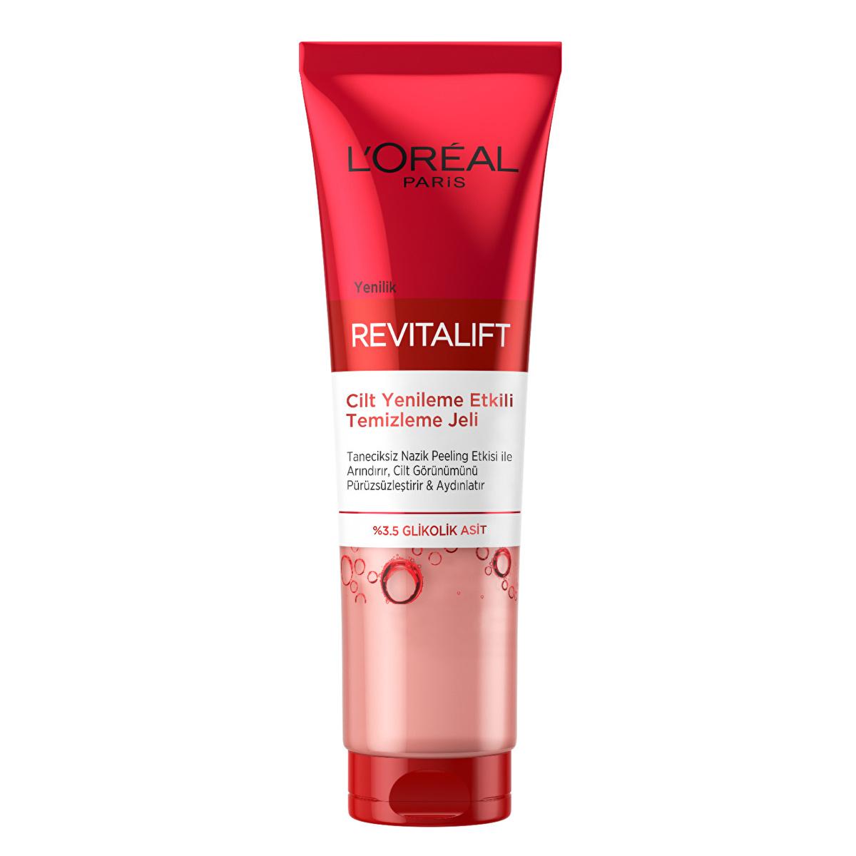 Loreal Paris Revitalift Cilt Yenileme Etkili Temizleme Jeli - Anti-Aging Glycolic Acid Facial Cleansing Gel for Smoother Skin Loreal Paris Revitalift Glycolic Acid Cleansing Gel Loreal Paris Revitalift Cleansing Gel, Glycolic Acid facial cleanser, Anti-aging skincare, Dermatologically tested skincare products, Gentle exfoliating facial gel, Facial cleansing gel, Skincare for mature skin, Glycolic Acid benefits, Smooth skin, Bright skin, Anti-aging skincare routine, Skincare essentials, Dermatologically test