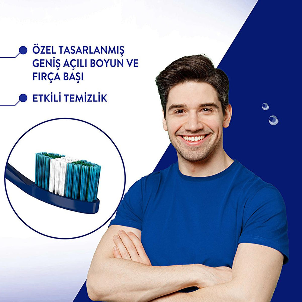 Signal Ergonomic Manual Toothbrush for Effective Oral Hygiene - Comfortable Brushing Experience - 1+1 Offer - view 5