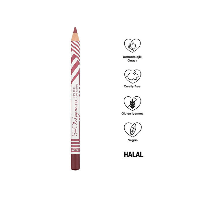 Pastel Show By Pastel Lip Liner 209 1.14g - view 4