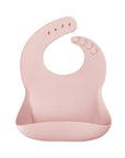 OiOi Basics Silicone Baby Bib - Food Grade, Easy Clean, and Durable for Mealtime Protection - Baby Care
