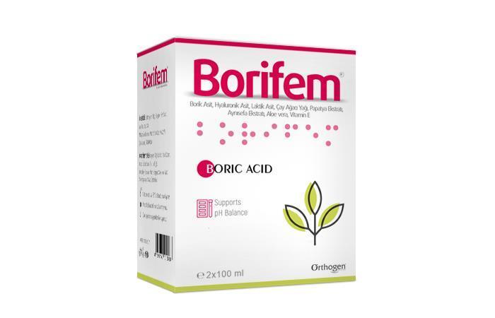 Borifem Vaginal Wash 200ml - Gentle Feminine Hygiene for Women, pH Balanced Intimate Care - Intimate Care