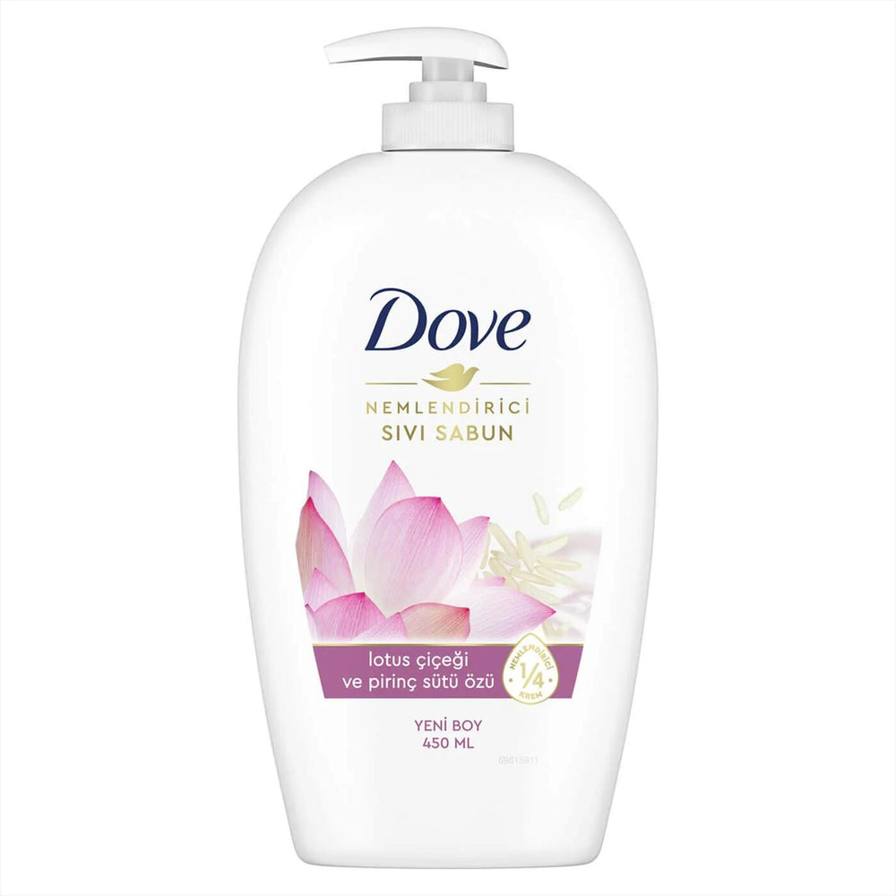 Dove Lotus Flower & Rice Milk Liquid Hand Wash 450 ml
