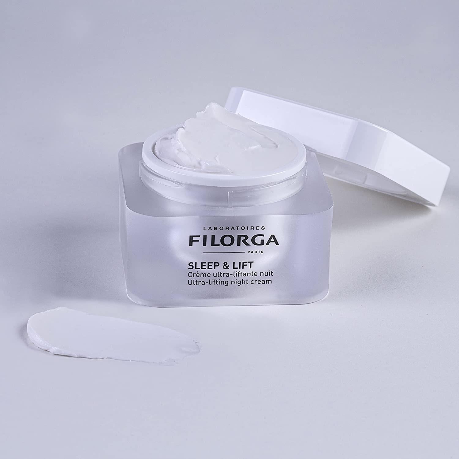 filorga sleep and lift night cream, 50 ml ultra lifting cream Filorga Sleep & Lift Ultra Lifting Night Cream - 50 ml Filorga Sleep & Lift Night Cream - Lifting Cream filorga, night-cream, lifting-cream, anti-aging, skincare, moisturizer, collagen, hyaluronic-acid, everyday-use, ai-generated