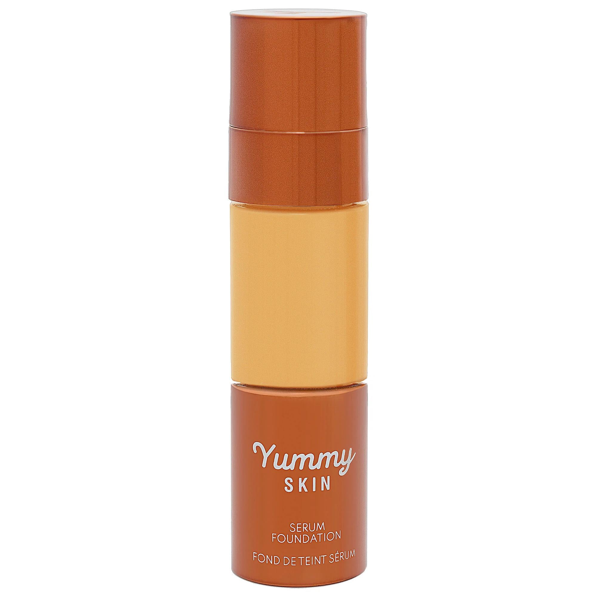 Yummy Skin Serum Foundation - Vegan Skincare-Hybrid Foundation for Natural Finish, Hydrating & Cruelty-Free Yummy Skin Serum Foundation - Natural & Hydrating Vegan Foundation Skincare-Hybrid Foundation, Natural Finish Foundation, Vegan Foundation, Cruelty-Free Makeup, Hydrating Foundation, Clean Beauty, Sustainable Beauty, Eco-Friendly Makeup, Ethical Makeup, Refillable Packaging, Liquid Foundation, Medium Coverage Foundation, Radiant Finish, Jojoba Oil, Hyaluronic Acid, Olive-Derived Squalane, Paraben-Free