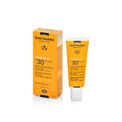 Isispharma Uveblock SPF30 Dry Touch Ultra-Fluid Sunscreen for Oily Skin - Non-Greasy, Moisturizing, SPF 30 Sun Protection - image 4