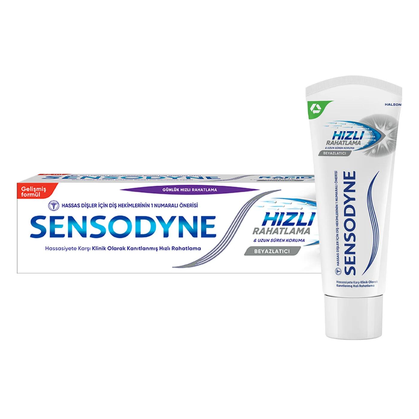 Sensodyne Rapid Relief Whitening Toothpaste 75 ml
