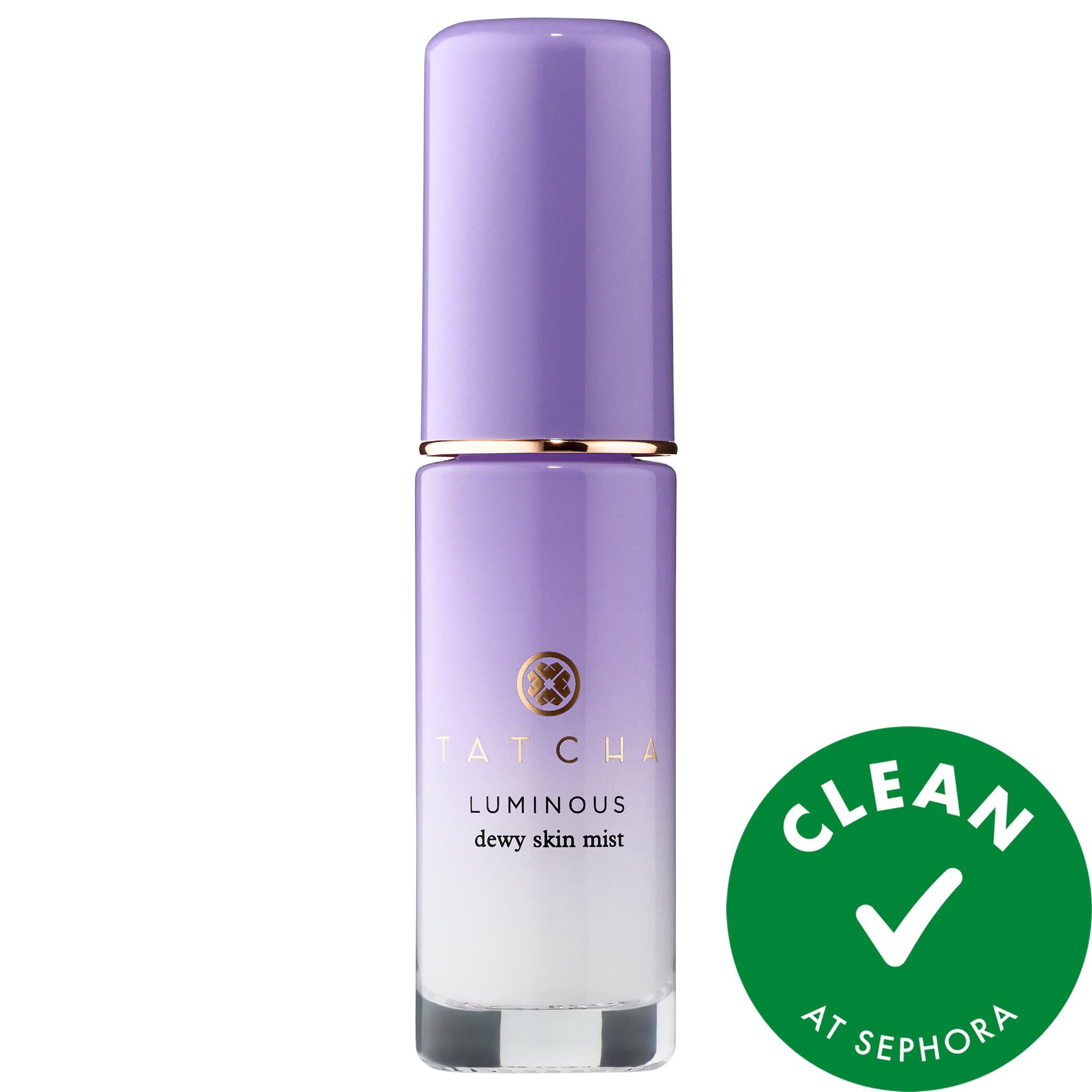 Tatcha Luminous Dewy Skin Mist 2-in-1 Hydrator &amp; Finishing Spray - Anti-Aging Facial Spray for Dewy Glowing Skin Tatcha Dewy Skin Mist - Hydrating &amp; Anti-Aging Facial Spray hydrating facial mist, dewy skin spray, anti-aging skincare, botanical oils facial spray, non-irritating skincare, Tatcha, facial spray, hydration, glowing skin, sensitive skin friendly, cruelty-free, dermatologist tested