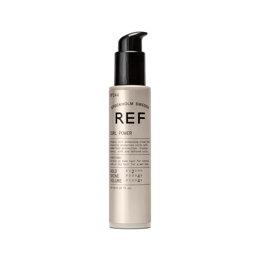 REF Curl Power Curl Enhancing Gel for Curly Hair - 4.23 fl oz, Enhances Natural Curl Definition & Texture - Hair Styling
