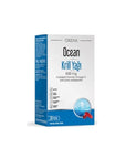 Ocean Krill Oil Supplement - 500 mg Omega-3 Fatty Acids, EPA DHA, Antioxidant Astaxanthin - Dietary Supplement for Heart Health - 30 Softgel Capsules - image 2