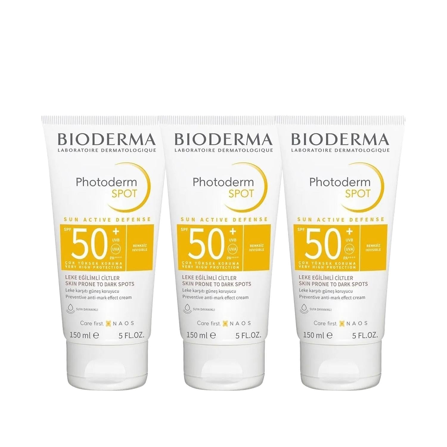 Bioderma Photoderm SPF50+ Anti-Dark Spot Sunscreen Cream: High Protection for Sensitive Skin (3x150ml) Bioderma SPF50+ Sunscreen: Anti-Dark Spot Protection Bioderma sunscreen, SPF50+ sunscreen, Anti-dark spot sunscreen, Hyperpigmentation sunscreen, Sun protection cream, High SPF sunscreen, Sunscreen for face, Sunscreen for sensitive skin, sunscreen, SPF 50+, dark spot reduction, hyperpigmentation treatment, face sunscreen, sensitive skin care, UVA protection, UVB protection, sun damage prevention, dermatolo