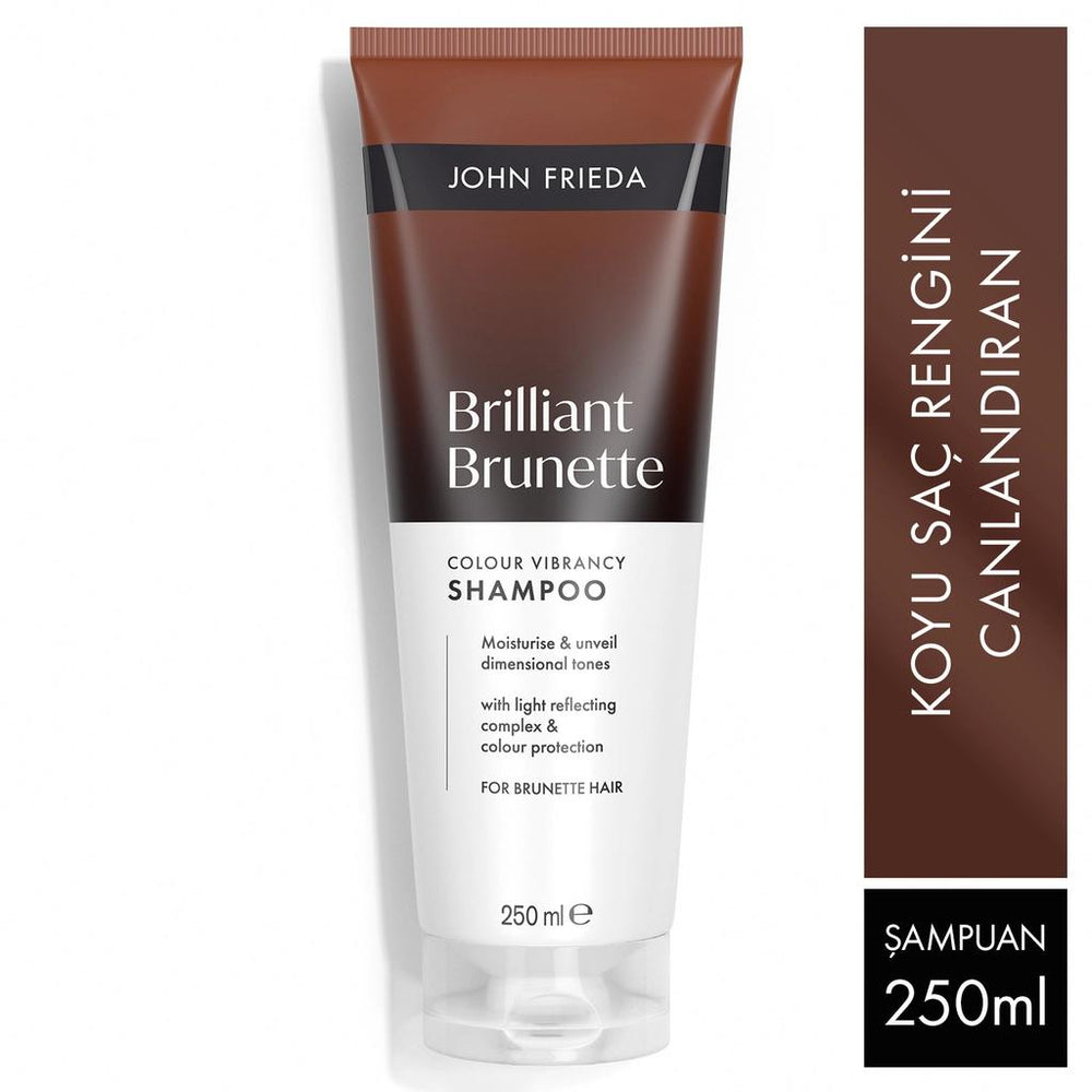 John Frieda Brilliant Brunette Colour Vibrancy Shampoo 250 ml
