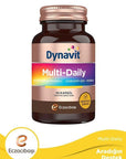 Dynavit Multivitamin Supplement - Comprehensive Vitamins & Minerals with Koenzim Q10 & Rodiola Extract for Overall Health Dynavit Multivitamin Supplement for Overall Health multivitamin, dietary supplement, vitamins and minerals, Koenzim Q10, Rodiola Extract, health supplement, wellness, nutrition, dietary support, health conscious, busy professionals, nutrient deficiency, antioxidant support, stress management, energy boost, daily supplement, vitamin C, zinc, iron, selenium