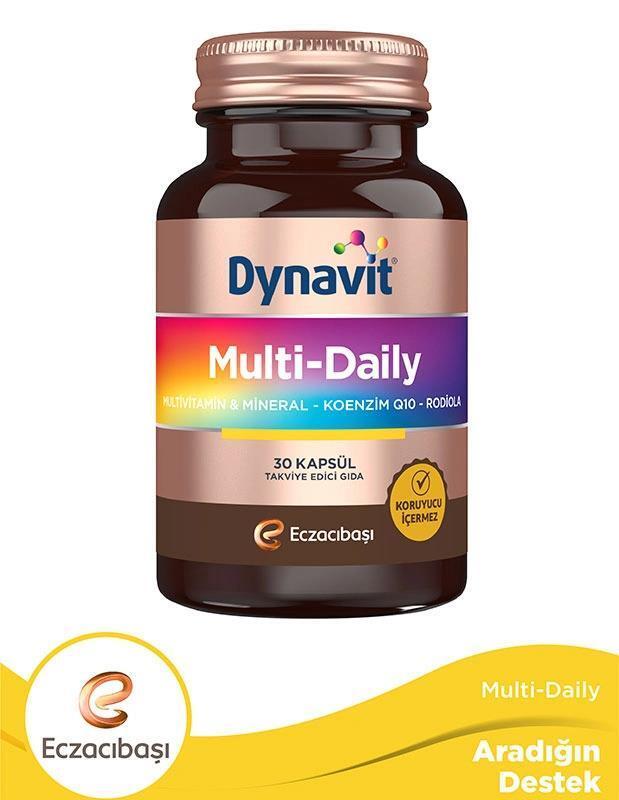 Dynavit Multivitamin Supplement - Comprehensive Vitamins & Minerals with Koenzim Q10 & Rodiola Extract for Overall - view 2