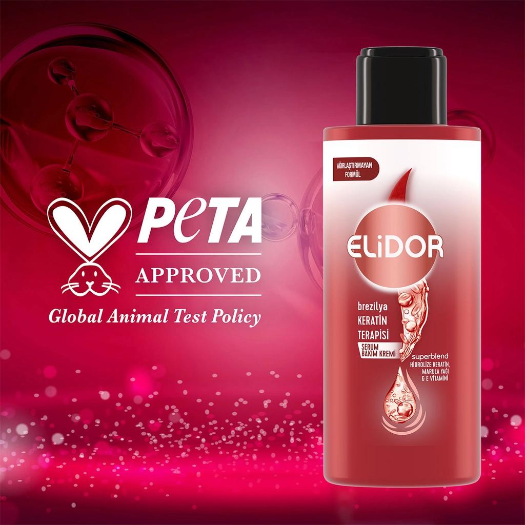 Elidor Keratin Therapy Hair Cream for Smooth Shine 90 ml