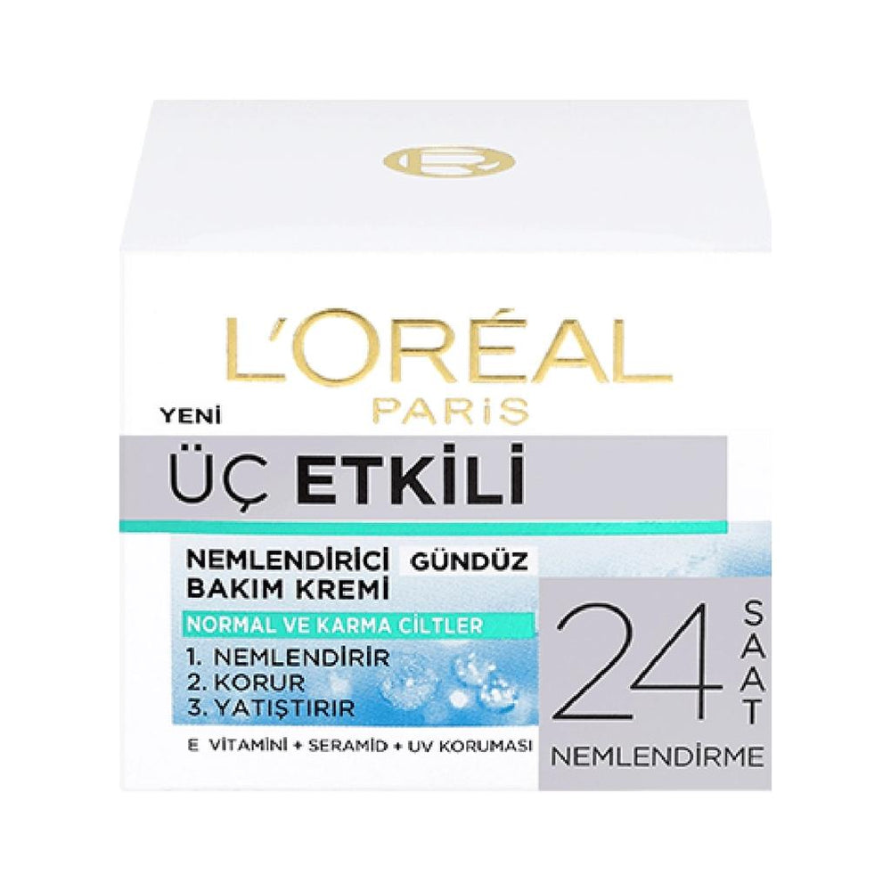 L'Oreal Paris Triple Active Moisturizing Cream for Soft Skin 50 ml