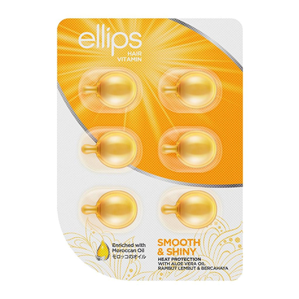 Ellips Smooth & Shiny Hair Vitamin Blister Pack 6 Capsules