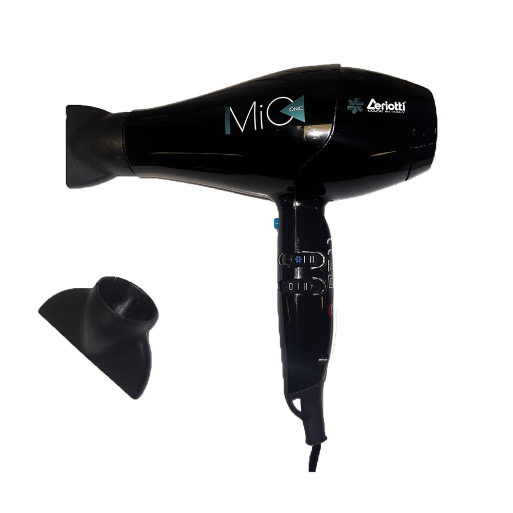 Ceriotti Mio Ionic Professional Hair Dryer in Black