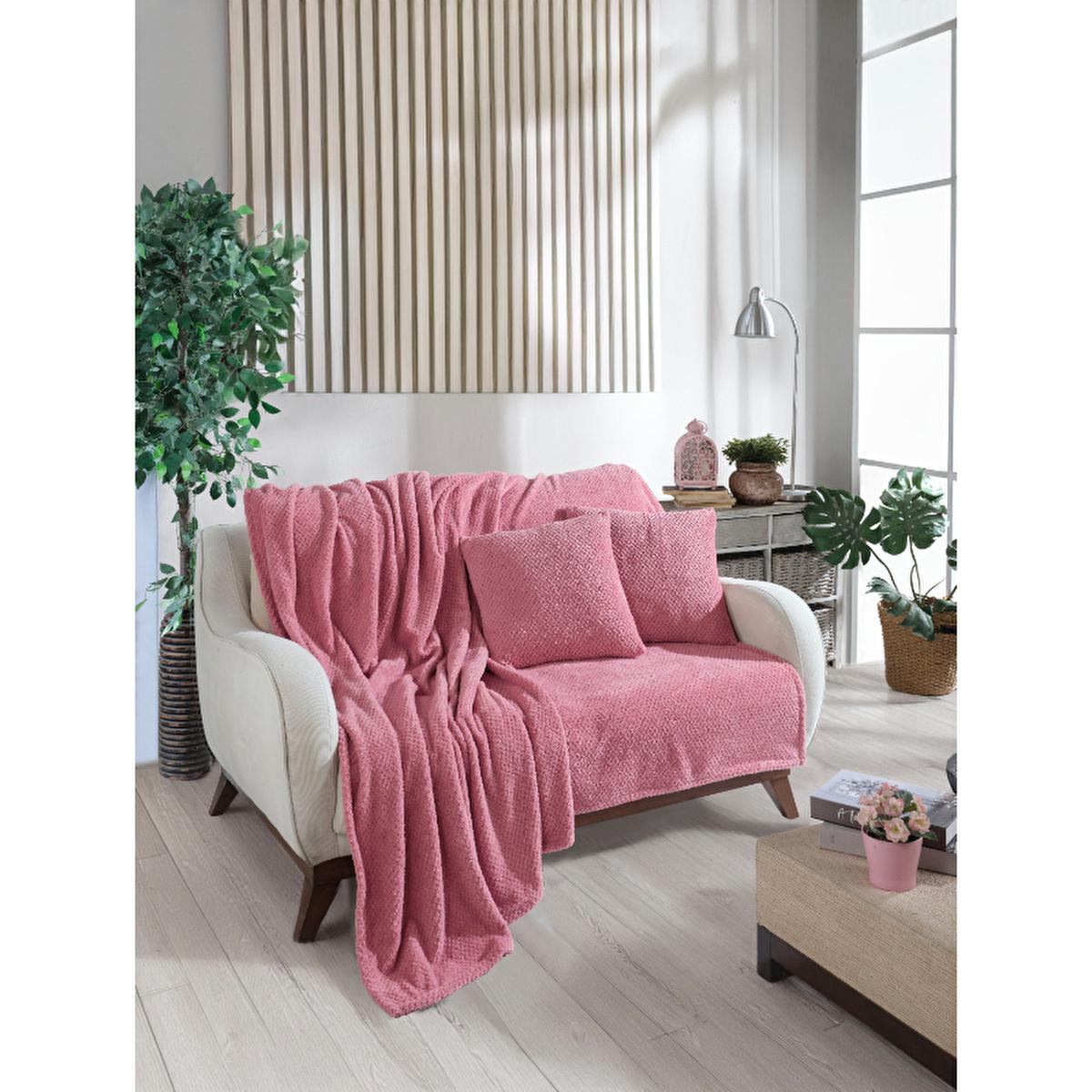 Wondel 100% Polycotton Throw Blanket - Soft, Cozy Rose Pink Home Decor Blanket for Sofas & Beds (55.12 x 55.12 inches) Wondel Soft Polycotton Throw Blanket - Rose Pink Home Decor Throw blanket, Polycotton blanket, Rose pink throw, Home decor blanket, Soft throw blanket, Home decor, Throw for sofa, Bed blanket, Cozy blanket, Polycotton throw, Rose pink home decor, Comforting blanket