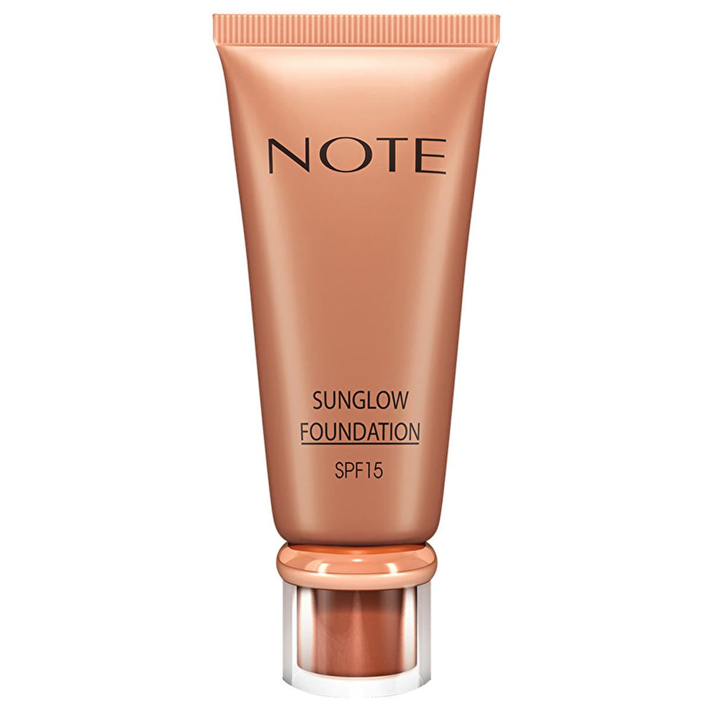 Note Sunglow Foundation: Radiant Bronzing Foundation with Vitamin E & SPF 15 - Paraben-Free, Non-Comedogenic for Healthy, Glowing Skin Note Sunglow Foundation: Bronzing, Vitamin E, SPF 15 bronzing foundation, vitamin E foundation, paraben free foundation, SPF 15 foundation, non comedogenic foundation, dermatologically tested foundation, radiant skin foundation, Note Sunglow Foundation, foundation makeup, bronzer, skincare, sensitive skin, healthy skin, sun protection, glowing skin, natural look, beauty, cos