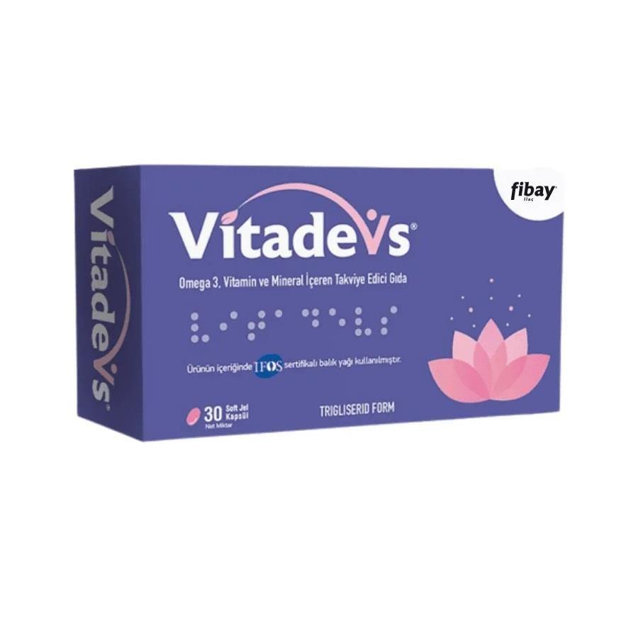 Vitadevs Omega 3 Multivitamin Supplement - 30 Capsules for Heart Health and Wellness Vitadevs Omega 3 Multivitamin - Heart Health Supplement Dietary Supplement, Multivitamin, Omega 3, Vitamin and Mineral Supplement, Health and Wellness, Heart Health, Brain Function, Nutritional Supplement, Capsule Supplement, Adult Supplement, Teenager Supplement