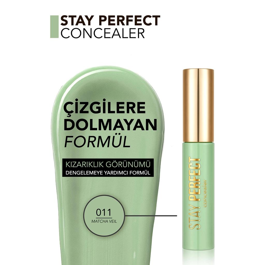 Flormar Stay Perfect Redness Correcting Concealer 011 Matcha Veil