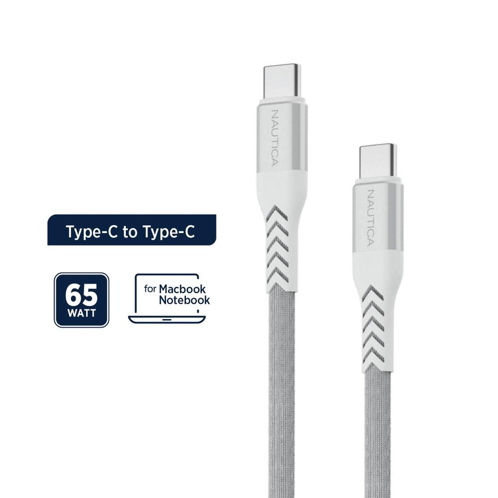 Nautica C400 Type-C White Charging Cable