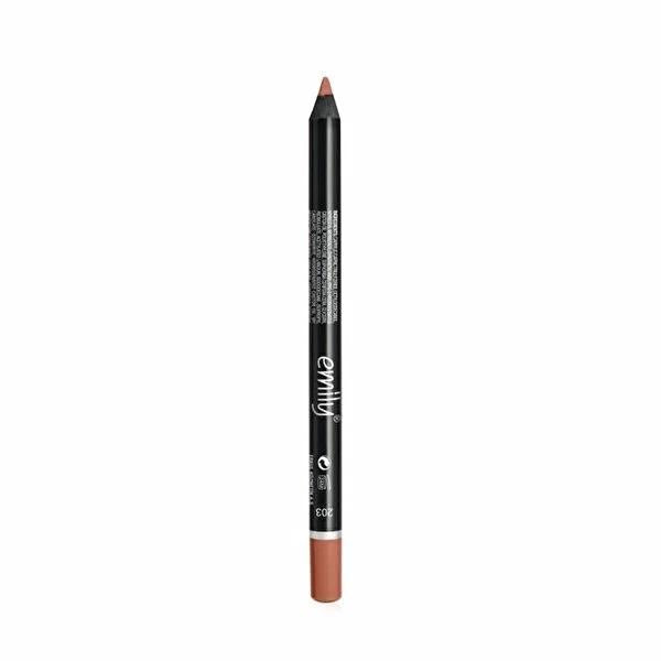 Emily Long Lasting Lip Pencil 203 - High Quality Lip Liner | Rich Color - image 2