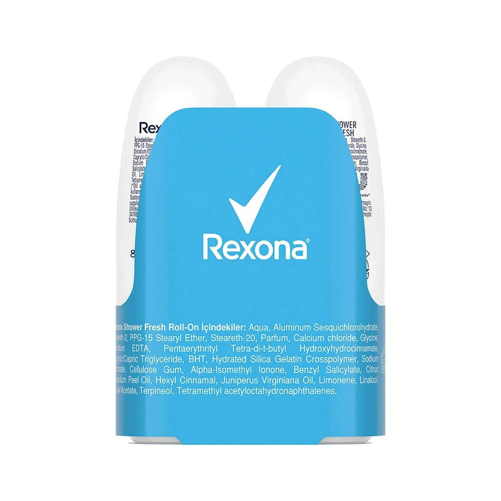 Rexona Shower Fresh Maximum Protection Mini Roll-On 20 ml x 2