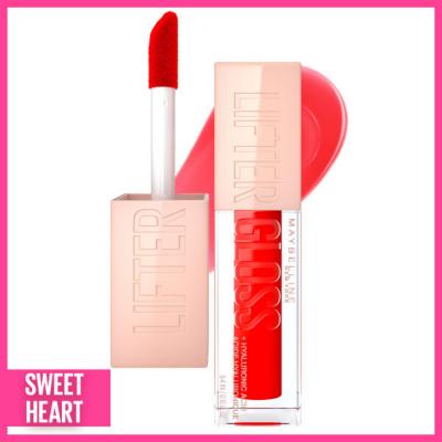 Maybelline Lifter Gloss: Hydrating Hyaluronic Acid Lip Gloss - Sweetheart #23 | Achieve Fuller, Plump Lips with Non-Sticky Shine Maybelline Lifter Gloss: Hydrating, Plumping Lip Gloss lip gloss, hyaluronic acid lip gloss, moisturizing lip gloss, plumping lip gloss, non-sticky lip gloss, sweetheart lip gloss, Maybelline lip gloss, lifting lip gloss, hydrating lip gloss, lip makeup, lip care, lip shine, lip plumper, lip moisturizer, cosmetic, beauty, makeup, hyaluronic acid, non-sticky, lifting effect, fuller